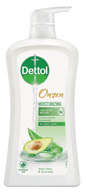 Sữa tắm Dettol kháng khuẩn & dưỡng thể Bơ và Nha Đam