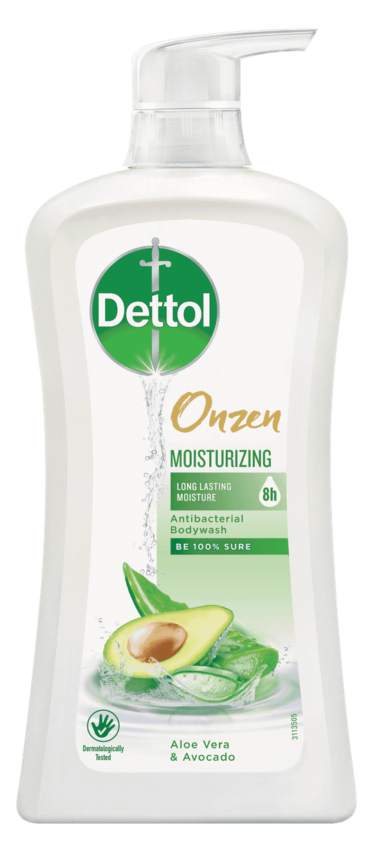 Sữa tắm Dettol kháng khuẩn & dưỡng thể Bơ và Nha Đam