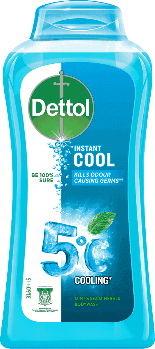 Sữa tắm Dettol mát lạnh tức thì
